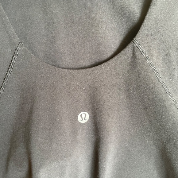 Lululemon Tank Top Womens Black Size 8 Active Sports Bra Workout - Picture 6 of 7